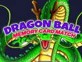 Игра Dragon Ball memory card match