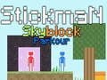 Ігра Stickman Skyblock Parkour