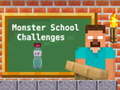 Игра Monster School Challenges