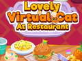 Игра Lovely Virtual Cat At Restaurant