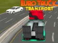 Игра Euro truck heavy venicle transport