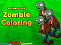 Игра 4GameGround Zombie Coloring