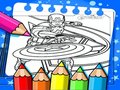 Ігра Captain America Coloring Book 