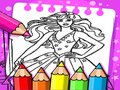 Игра Barbie Coloring Book 