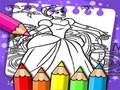 Игра Cinderella Color Book