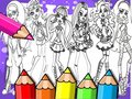 Ігра Monster High Coloring Book