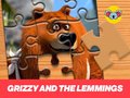 Игра Grizzy and the Lemmings Jigsaw Puzzle Planet