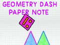 Игра Geometry Dash Paper Note