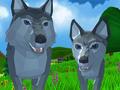 Игра Wolf simulator wild animals 