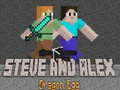 Игра Steve and Alex Dragon Egg