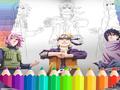 Ігра Naruto Shippuden Coloring Book 