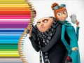 Игра Coloring Book for Despicable Me Printable