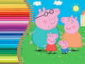 Игра Coloring Book for Peppa Pig