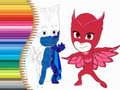 Игра Coloring Book for PJ Masks