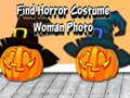 Игра Find Horror Costume Woman Photo