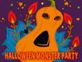 Игра Halloween Monster Party Jigsaw