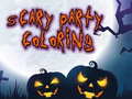 Игра Scary Party Coloring
