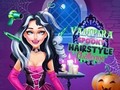 Игра Vampira Spooky Hairstyle Challenge