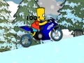 Игра Bart Snow Ride