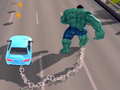 Игра Chained Car vs Hulk 
