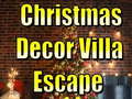 Игра Christmas Decor Villa Escape