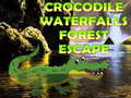 Игра Crocodile Waterfalls Forest Escape