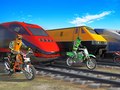 Игра Bike vs Train
