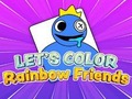 Игра Let's Color: Rainbow Friends