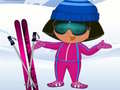 Игра Dora Ski Dress up 