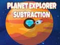 Игра Planet Explorer Subtraction