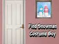 Игра Find Snowman Costume Boy