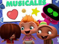 Игра Mini Beat Power Rockers: Musical Stickers