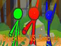 Ігра StickMan Bros Vs Zombies