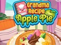 Игра Grandma Recipe Apple Pie