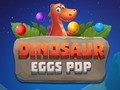 Игра Dinosaur Eggs Pop