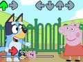 Игра FNF: Bluey VS Peppa Pig