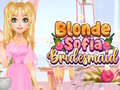 Игра Blonde Sofia Bridesmaid
