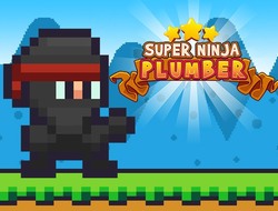 Игра Супер ниндзя-сантехник онлайн