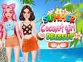 Игра Summer Coconut Girl Dress Up