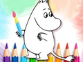 Игра Coloring Book: Moomim
