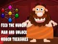 Игра Feed the hungry man and unlock hidden treasures