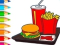 Игра Coloring Book: Hamburger