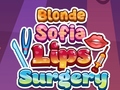 Игра Blonde Sofia: Lips Surgery