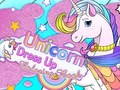 Игра Unicorn Dress Up Coloring Book