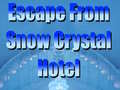 Игра Escape From Snow Crystal Hotel