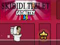 Игра Skibidi Toilet Geometry Rash