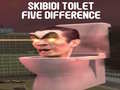 Игра Skibidi Toilet Five Difference
