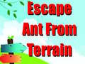 Ігра Escape Ant From Terrain