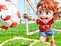 Игра Jigsaw Puzzle: Football Keeper