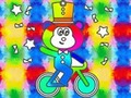 Ігра Coloring Book: Monkey Rides Unicycle